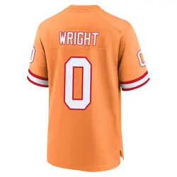 Nike Javin Wright Tampa Bay Buccaneers Game Cream sicle 50th Season Jersey - Men's