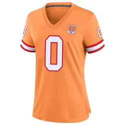 Nike Javin Wright Tampa Bay Buccaneers Game Cream sicle 50th Season Jersey - Women's