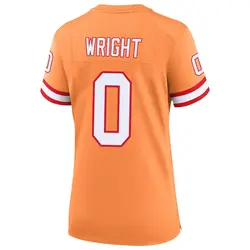 Nike Javin Wright Tampa Bay Buccaneers Game Cream sicle 50th Season Jersey - Women's