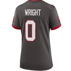 Nike Javin Wright Tampa Bay Buccaneers Game Pewter Alternate Jersey - Women's