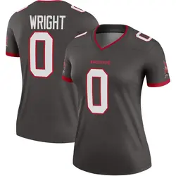 Nike Javin Wright Tampa Bay Buccaneers Legend Pewter Alternate Jersey - Women's