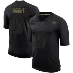 Nike Javin Wright Tampa Bay Buccaneers Limited Black 2020 Salute To Service Jersey - Men's