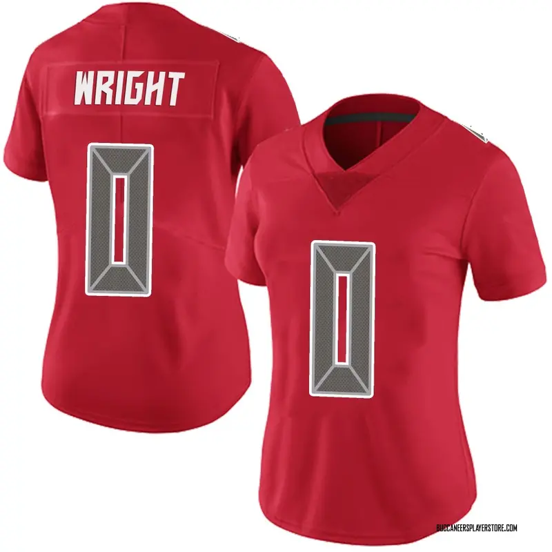 Nike Javin Wright Tampa Bay Buccaneers Limited Red Team Color Vapor Untouchable Jersey - Women's