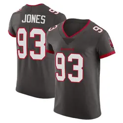 Nike Jayson Jones Tampa Bay Buccaneers Elite Pewter Alternate Vapor Jersey - Men's