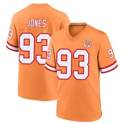 Nike Jayson Jones Tampa Bay Buccaneers Game Cream sicle 50th Season Jersey - Men's