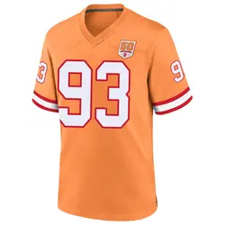 Nike Jayson Jones Tampa Bay Buccaneers Game Cream sicle 50th Season Jersey - Men's