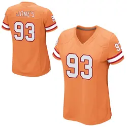 Nike Jayson Jones Tampa Bay Buccaneers Game Orange Alternate Jersey - Women's