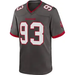 Nike Jayson Jones Tampa Bay Buccaneers Game Pewter Alternate Jersey - Men's