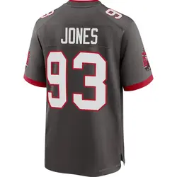 Nike Jayson Jones Tampa Bay Buccaneers Game Pewter Alternate Jersey - Men's