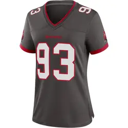 Nike Jayson Jones Tampa Bay Buccaneers Game Pewter Alternate Jersey - Women's