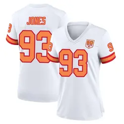 Nike Jayson Jones Tampa Bay Buccaneers Game White '76 50th Season Jersey - Women's