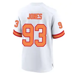 Nike Jayson Jones Tampa Bay Buccaneers Game White '76 50th Season Jersey - Youth