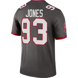 Nike Jayson Jones Tampa Bay Buccaneers Legend Pewter Alternate Jersey - Youth