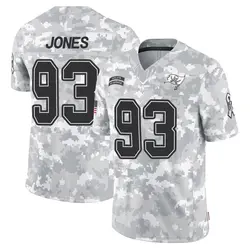 Nike Jayson Jones Tampa Bay Buccaneers Limited Arctic Camo 2024 Salute to Service Jersey - Youth