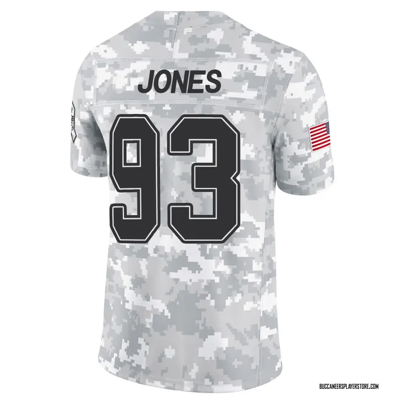 Nike Jayson Jones Tampa Bay Buccaneers Limited Arctic Camo 2024 Salute to Service Jersey - Youth