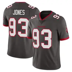 Nike Jayson Jones Tampa Bay Buccaneers Limited Pewter Alternate Vapor Jersey - Men's