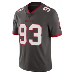 Nike Jayson Jones Tampa Bay Buccaneers Limited Pewter Alternate Vapor Jersey - Men's