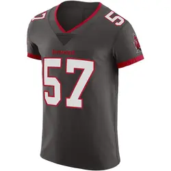 Nike John Bullock Tampa Bay Buccaneers Elite Pewter Alternate Vapor Jersey - Men's