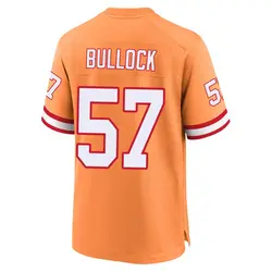 Nike John Bullock Tampa Bay Buccaneers Game Cream sicle 50th Season Jersey - Youth