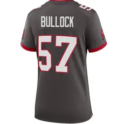 Nike John Bullock Tampa Bay Buccaneers Game Pewter Alternate Jersey - Women's