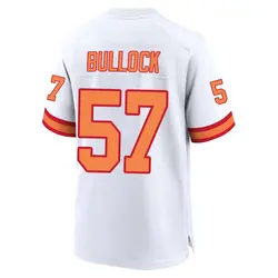 Nike John Bullock Tampa Bay Buccaneers Game White '76 Jersey - Men's