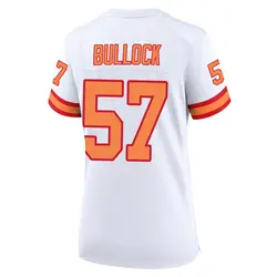 Nike John Bullock Tampa Bay Buccaneers Game White '76 Jersey - Women's