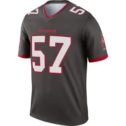 Nike John Bullock Tampa Bay Buccaneers Legend Pewter Alternate Jersey - Men's