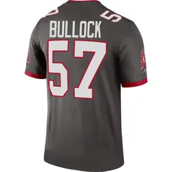 Nike John Bullock Tampa Bay Buccaneers Legend Pewter Alternate Jersey - Men's