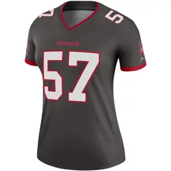 Nike John Bullock Tampa Bay Buccaneers Legend Pewter Alternate Jersey - Women's
