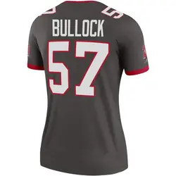 Nike John Bullock Tampa Bay Buccaneers Legend Pewter Alternate Jersey - Women's