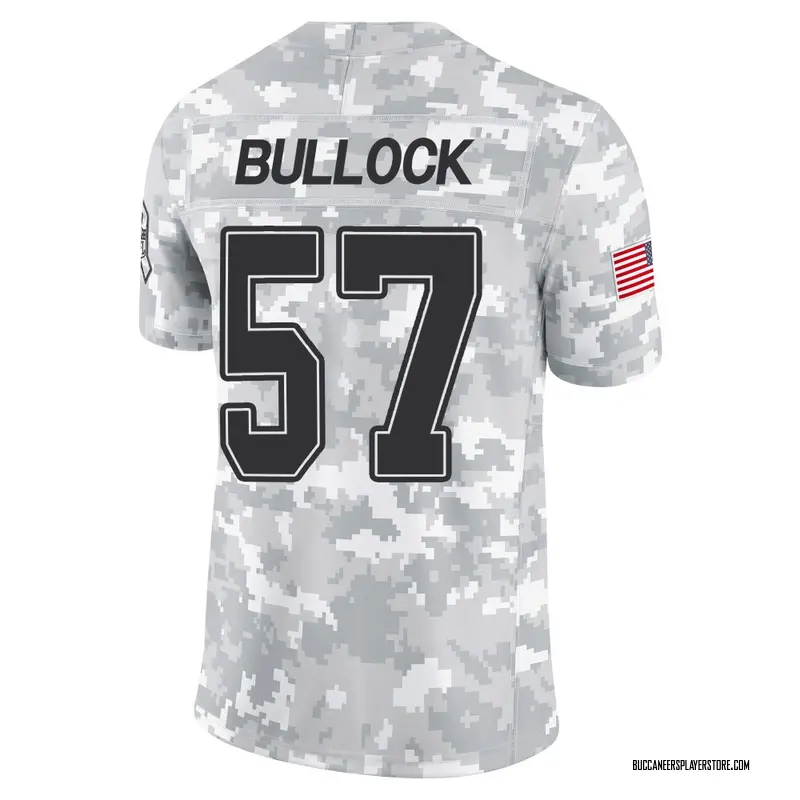 Nike John Bullock Tampa Bay Buccaneers Limited Arctic Camo 2024 Salute to Service Jersey - Men's
