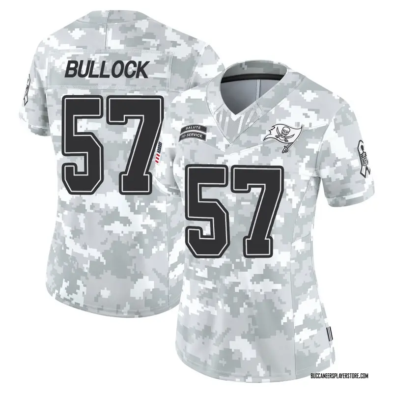 Nike John Bullock Tampa Bay Buccaneers Limited Arctic Camo 2024 Salute to Service Jersey - Women's