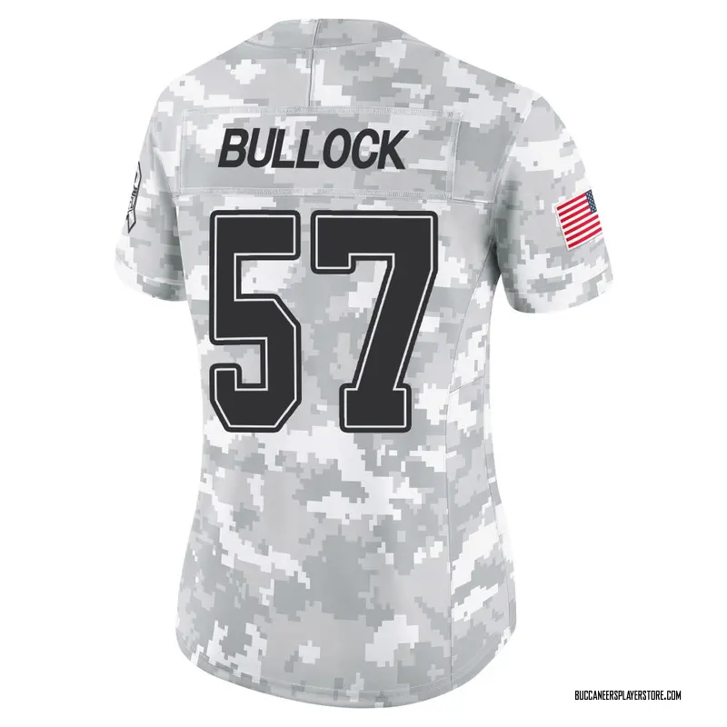 Nike John Bullock Tampa Bay Buccaneers Limited Arctic Camo 2024 Salute to Service Jersey - Women's