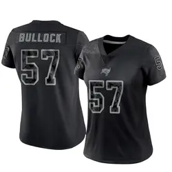Nike John Bullock Tampa Bay Buccaneers Limited Black Reflective Jersey - Women's