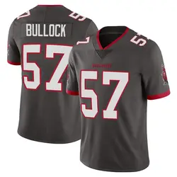 Nike John Bullock Tampa Bay Buccaneers Limited Pewter Alternate Vapor Jersey - Youth