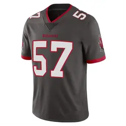 Nike John Bullock Tampa Bay Buccaneers Limited Pewter Alternate Vapor Jersey - Youth