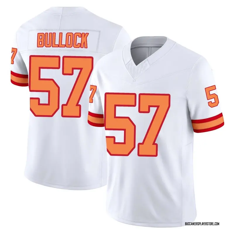 Nike John Bullock Tampa Bay Buccaneers Limited White '76 Vapor F.U.S.E. Jersey - Men's