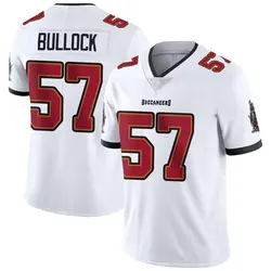 Nike John Bullock Tampa Bay Buccaneers Limited White Vapor Untouchable Jersey - Men's