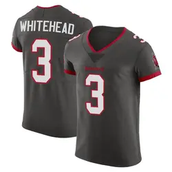 Nike Jordan Whitehead Tampa Bay Buccaneers Elite White Pewter Alternate Vapor Jersey - Men's