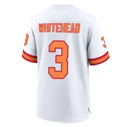 Nike Jordan Whitehead Tampa Bay Buccaneers Game White '76 50th Season Jersey - Men's