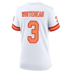 Nike Jordan Whitehead Tampa Bay Buccaneers Game White '76 50th Season Jersey - Women's