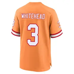 Nike Jordan Whitehead Tampa Bay Buccaneers Game White Creamsicle 50th Season Jersey - Men's