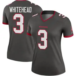 Nike Jordan Whitehead Tampa Bay Buccaneers Legend White Pewter Alternate Jersey - Women's
