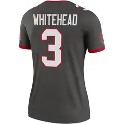 Nike Jordan Whitehead Tampa Bay Buccaneers Legend White Pewter Alternate Jersey - Women's