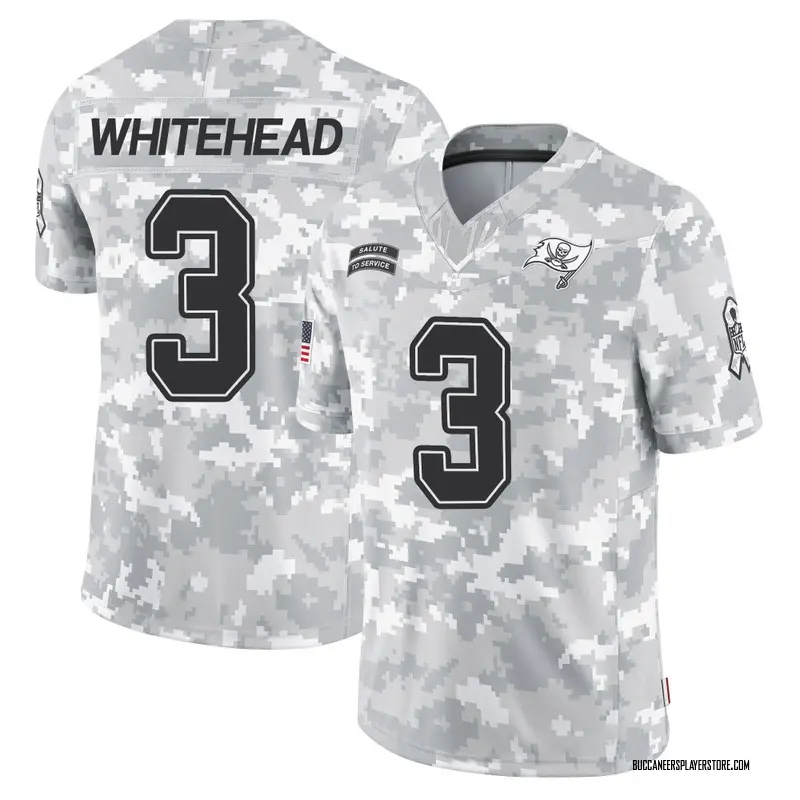 Nike Jordan Whitehead Tampa Bay Buccaneers Limited Arctic Camo 2024 Salute to Service Jersey - Men's