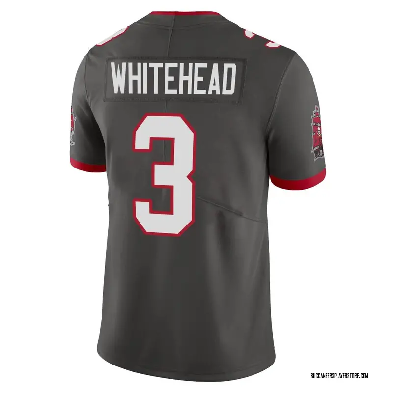 Nike Jordan Whitehead Tampa Bay Buccaneers Limited White Pewter Alternate Vapor Jersey - Men's