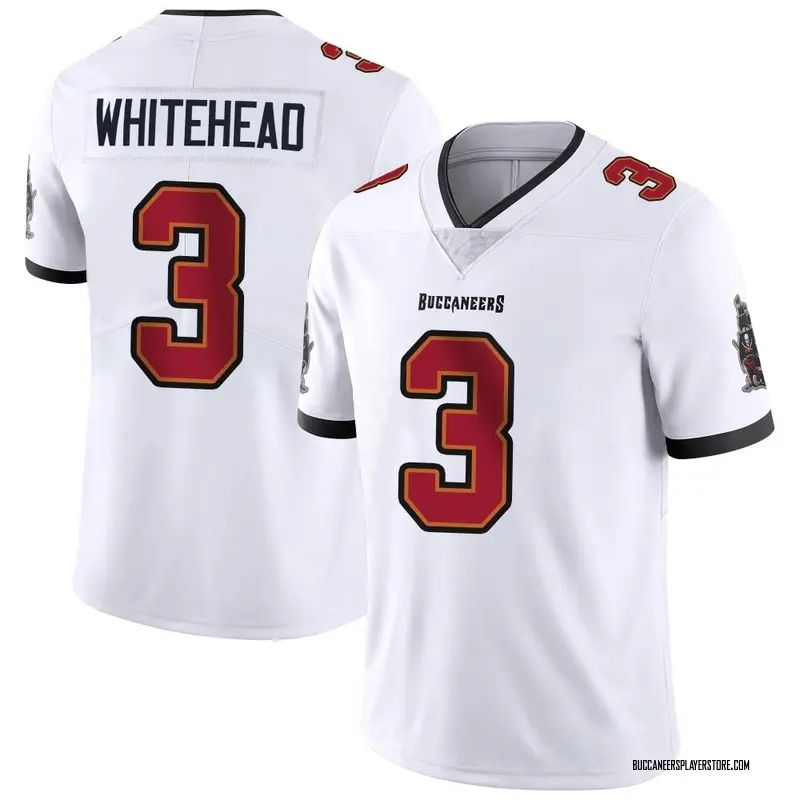Nike Jordan Whitehead Tampa Bay Buccaneers Limited White Vapor Untouchable Jersey - Men's