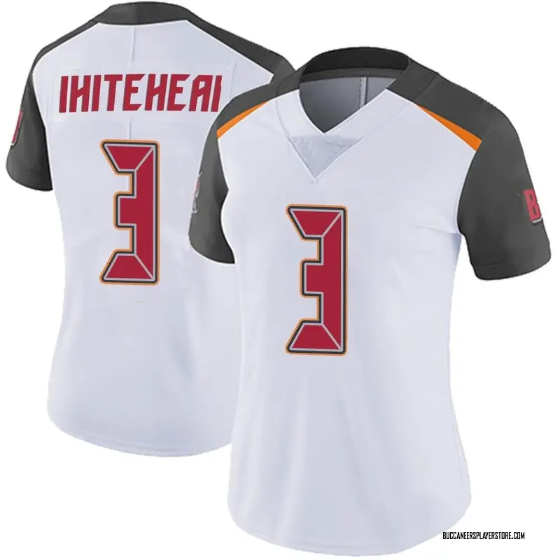 Nike Jordan Whitehead Tampa Bay Buccaneers Limited White Vapor Untouchable Jersey - Women's