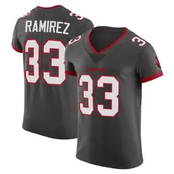 Nike Jose Ramirez Tampa Bay Buccaneers Elite Pewter Alternate Vapor Jersey - Men's