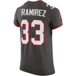Nike Jose Ramirez Tampa Bay Buccaneers Elite Pewter Alternate Vapor Jersey - Men's